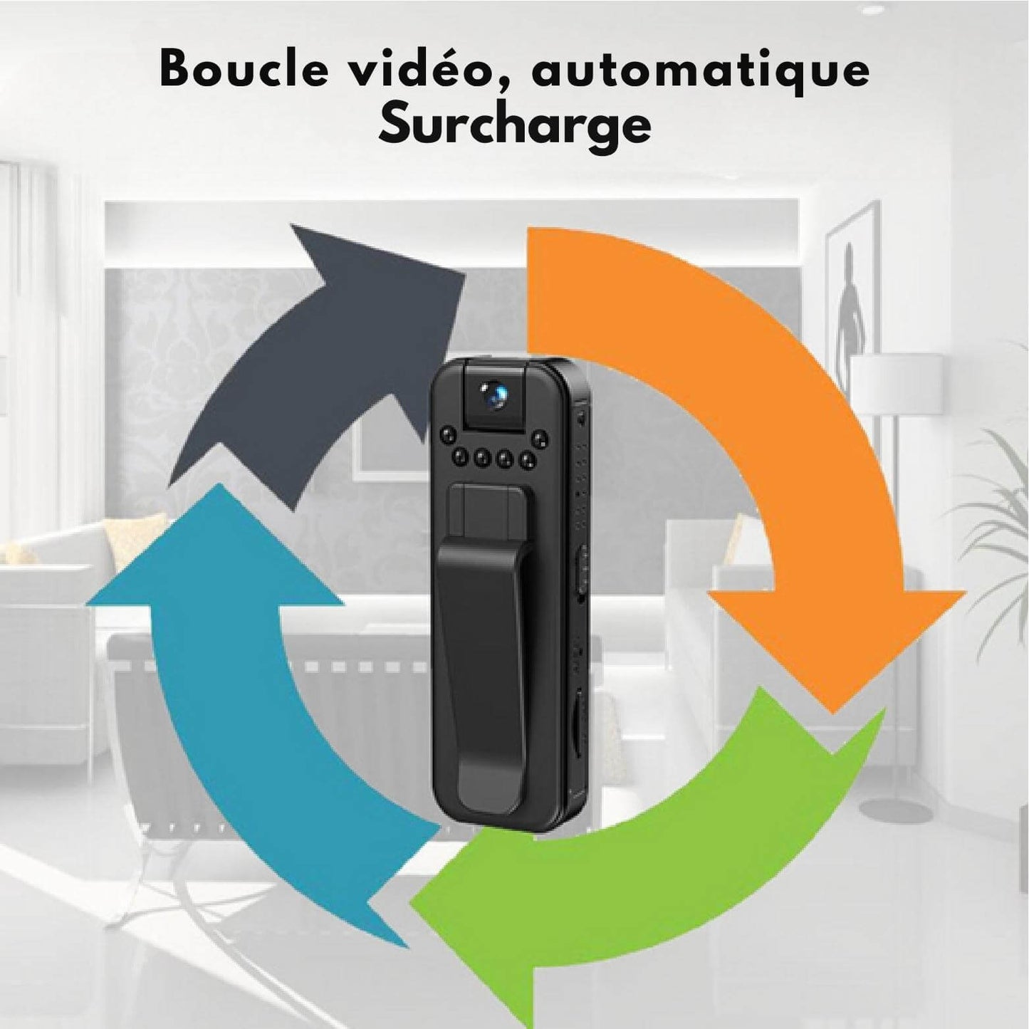 Caméra Mini 1080p SnapMini™ Pro