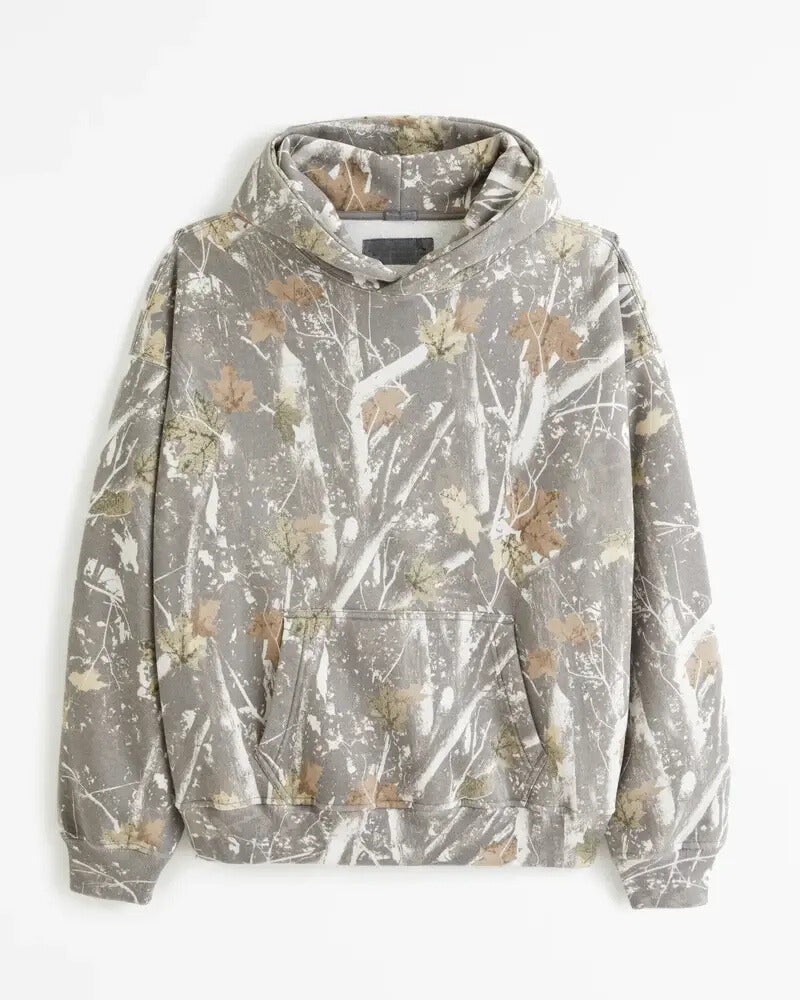 Camozone™ Hoodie Essentiel avec Imprimé Camo Stylé