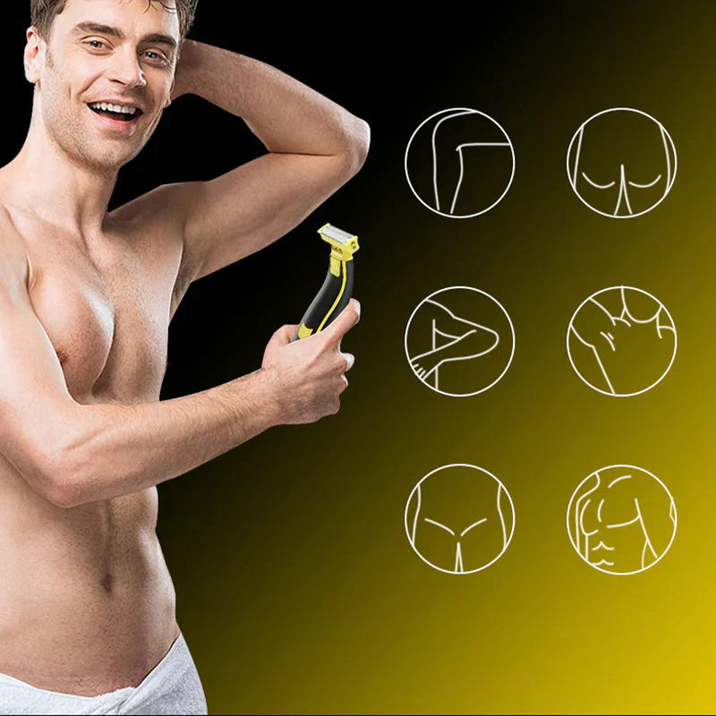 AUJOURD'HUI SEULEMENT 50% DE RÉDUCTION | QuickShave™ Rasoir Pour Tout Le Corps       4o