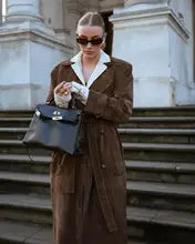 Moderna™ Trench-Coat Intemporel - L'Alliance Parfaite de Classe et Confort
