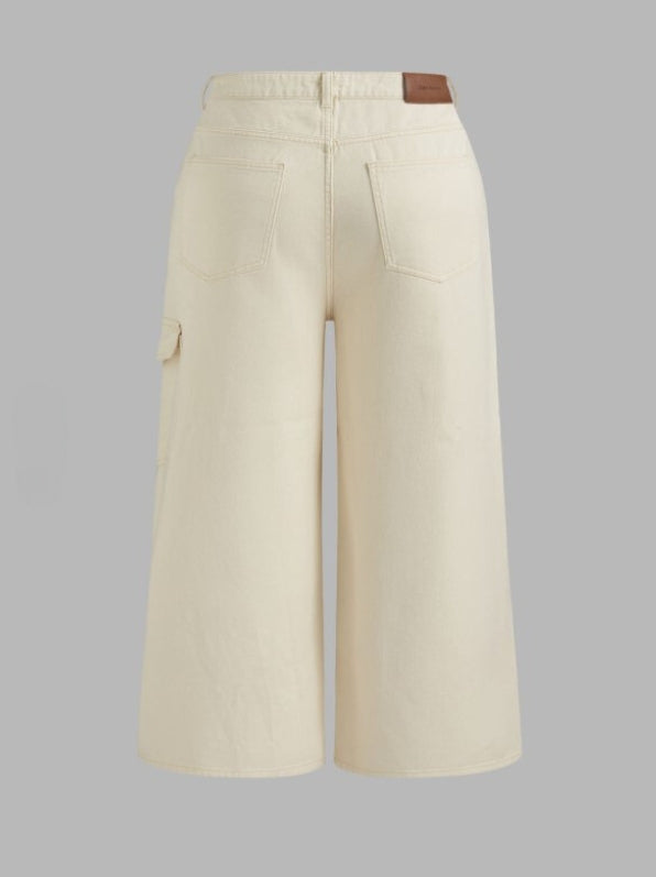 1+1 GRATUIT | DenimChic™ – Jean Taille Haute Tendance avec Nœuds