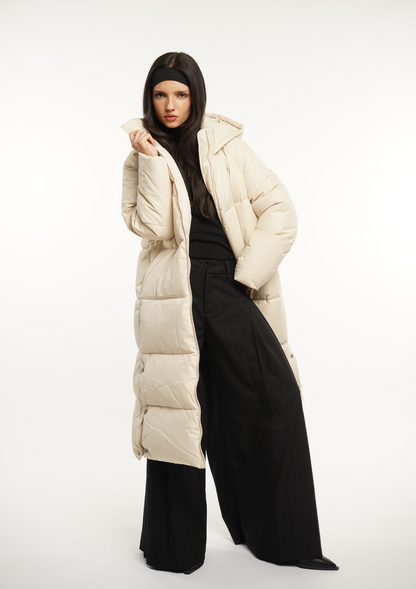 ThermaCoat™ - Manteau d'Hiver à Double Zip et Capuche