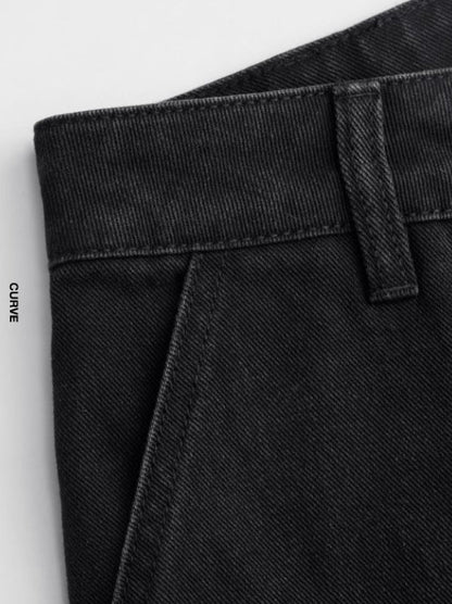 1+1 GRATUIT | DenimChic™ – Jean Taille Haute Tendance avec Nœuds