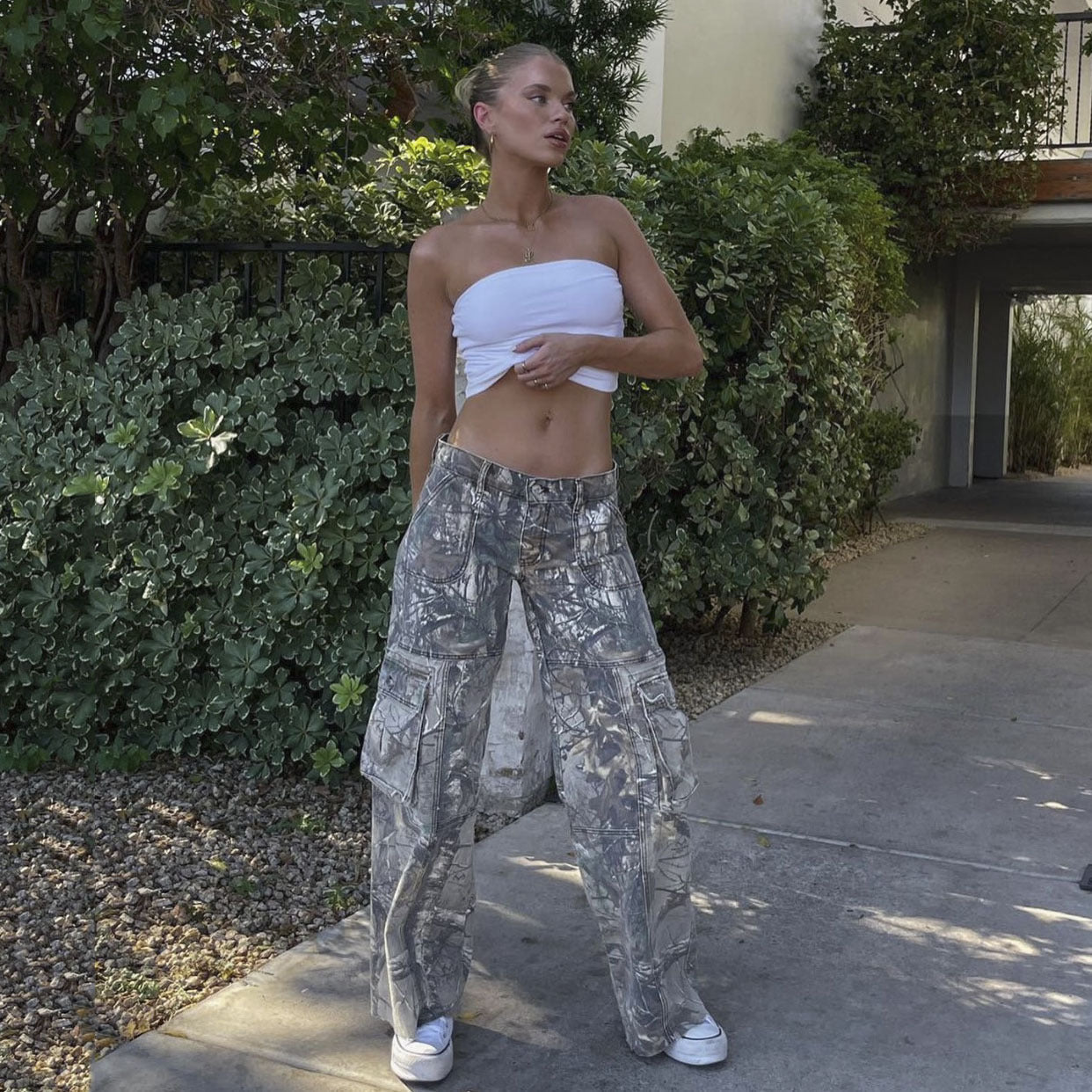 TrendEase™ - Pantalon Femme Streetstyle Élégant