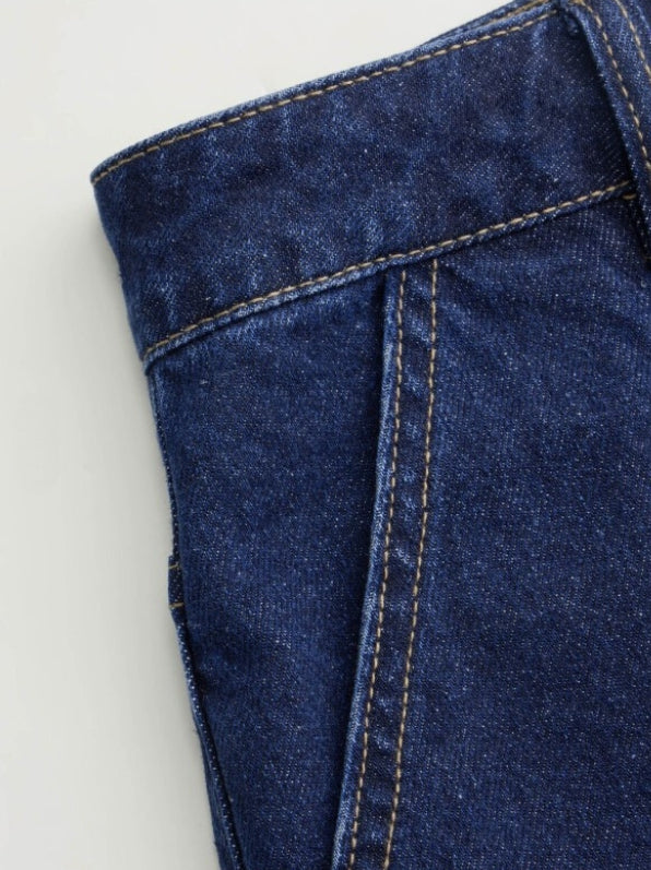 1+1 GRATUIT | DenimChic™ – Jean Taille Haute Tendance avec Nœuds
