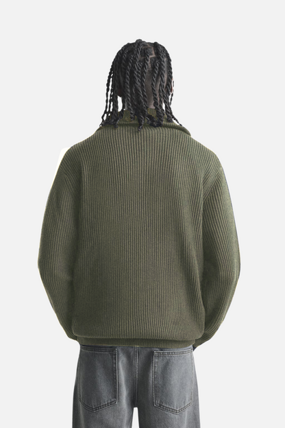 -50% Promotion | Gilet Zippé RibbedEase™ Pour Un Look Intemporel