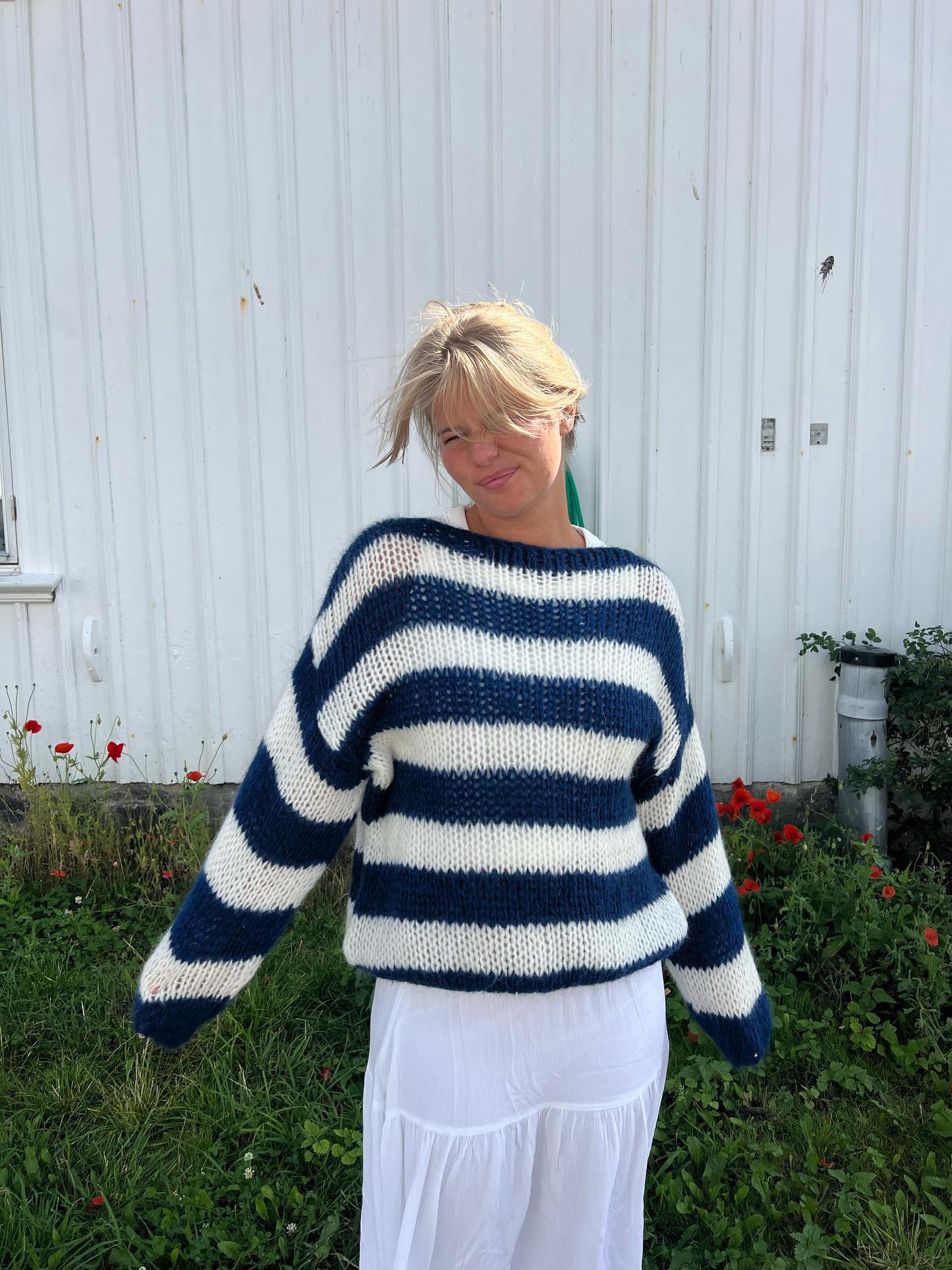 Pull Élégant À Rayures Subtiles StrikChic™