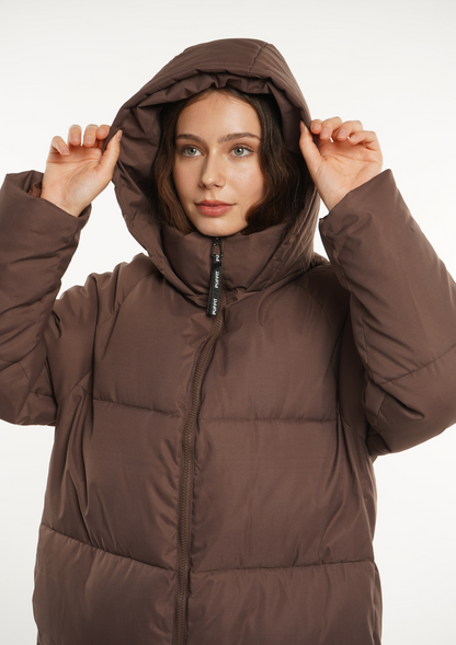 ThermaCoat™ - Manteau d'Hiver à Double Zip et Capuche