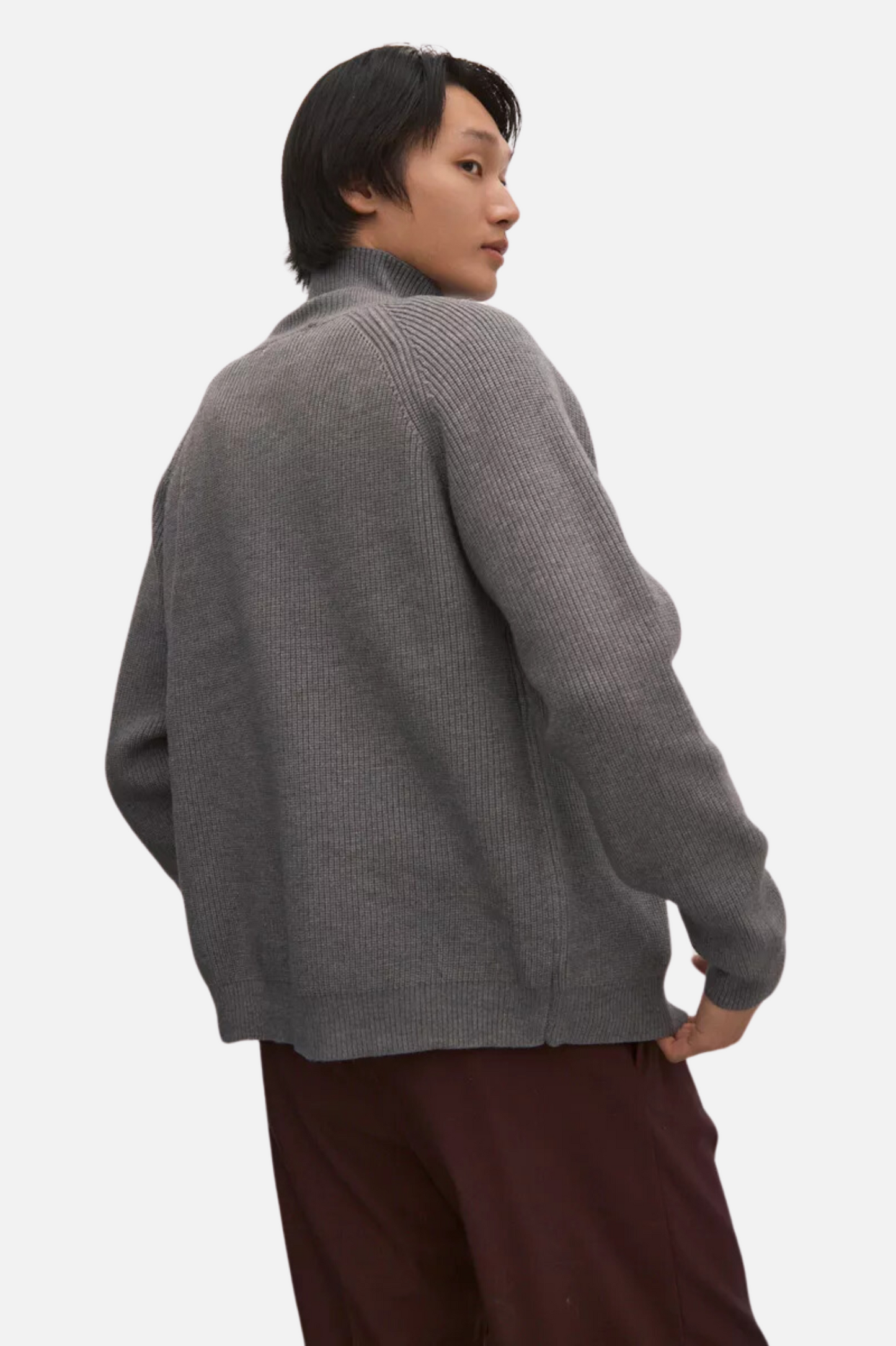 -50% Promotion | Gilet Zippé RibbedEase™ Pour Un Look Intemporel