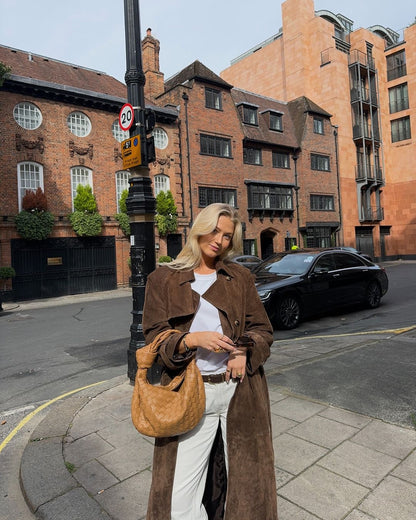 CityGlam™ Trenchcoat – Élégance Raffinée pour le Jour et la Nuit