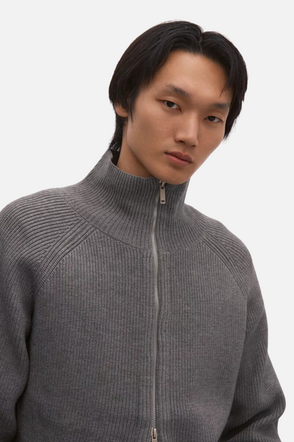 -50% Promotion | Gilet Zippé RibbedEase™ Pour Un Look Intemporel