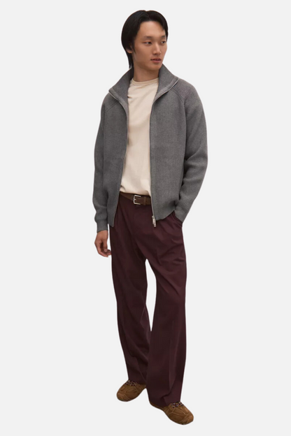 -50% Promotion | Gilet Zippé RibbedEase™ Pour Un Look Intemporel