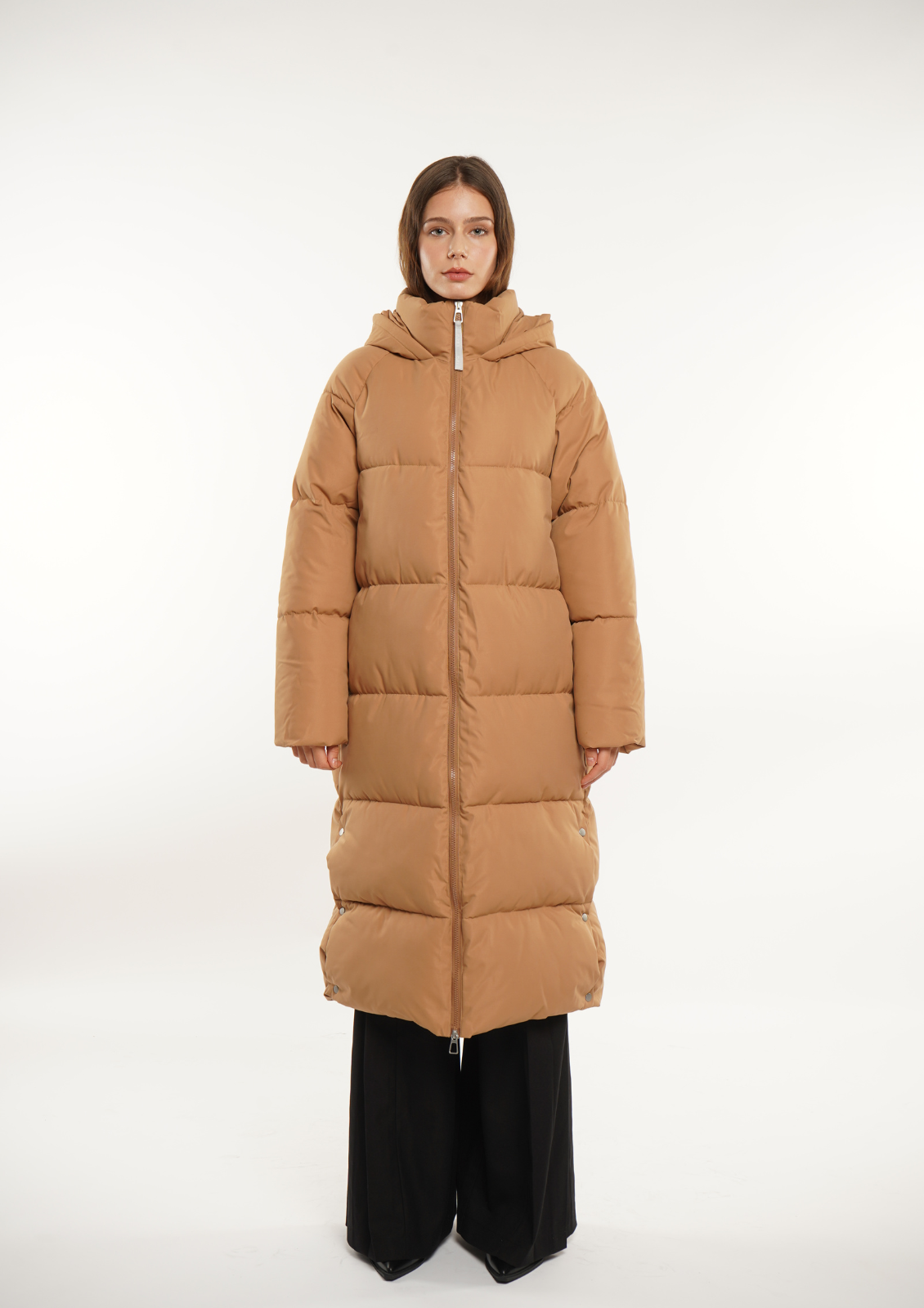 ThermaCoat™ - Manteau d'Hiver à Double Zip et Capuche