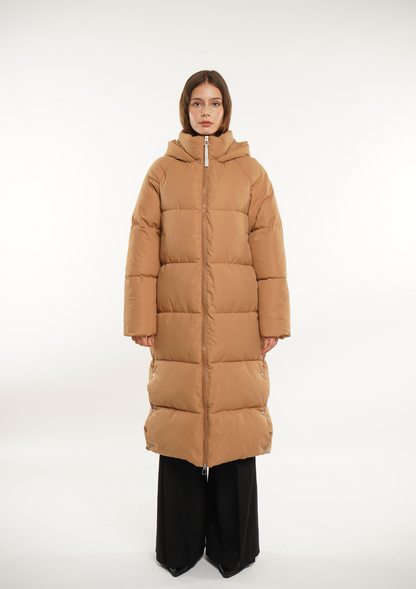 ThermaCoat™ - Manteau d'Hiver à Double Zip et Capuche