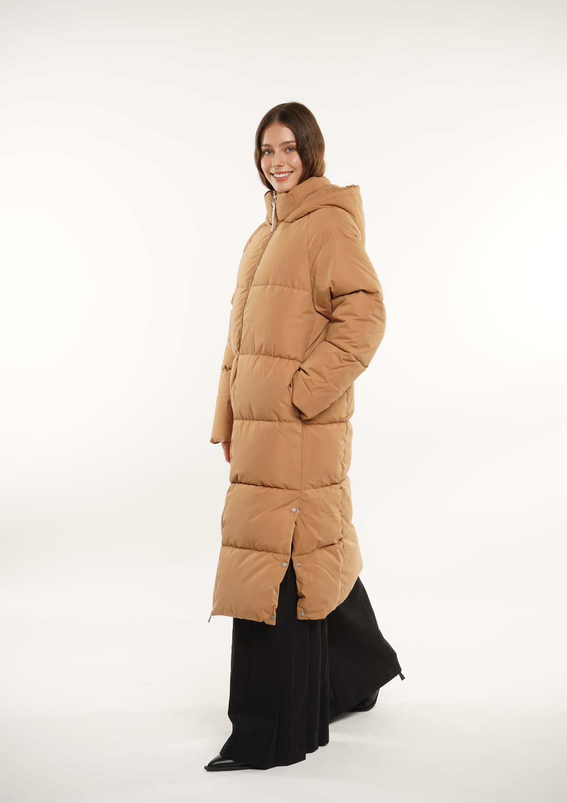ThermaCoat™ - Manteau d'Hiver à Double Zip et Capuche
