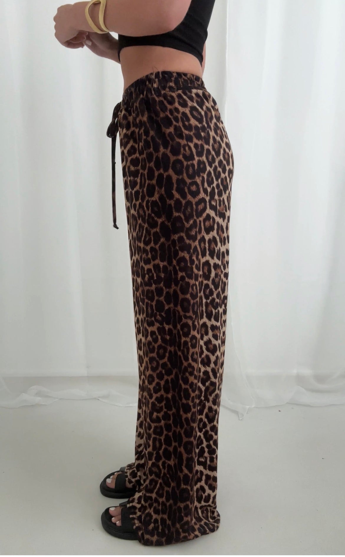 ChicSavage™ – Pantalon Élégant à Imprimé Léopard