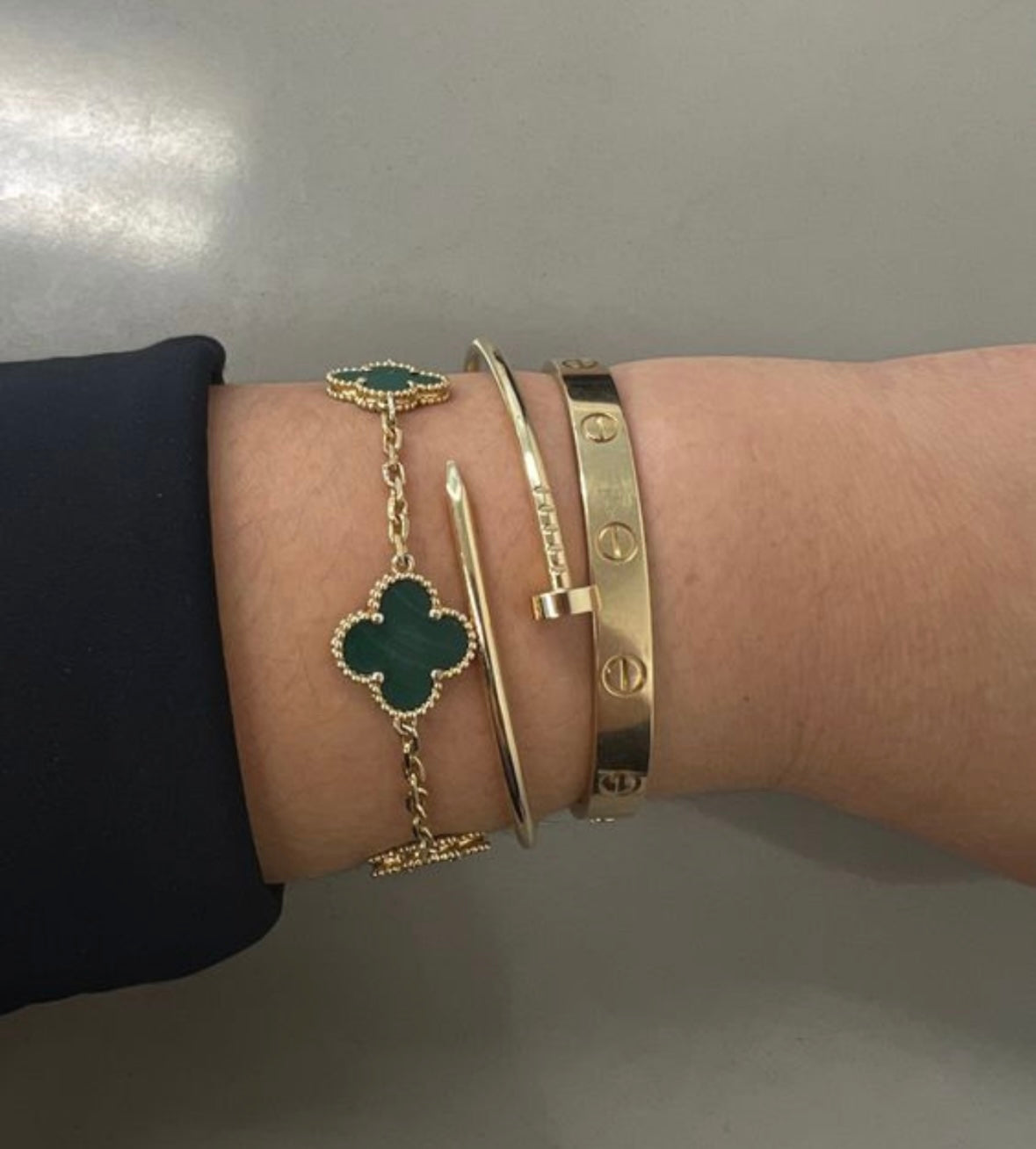 Harmonie Dorée™ - Magnifique Set de Bracelets de Luxe