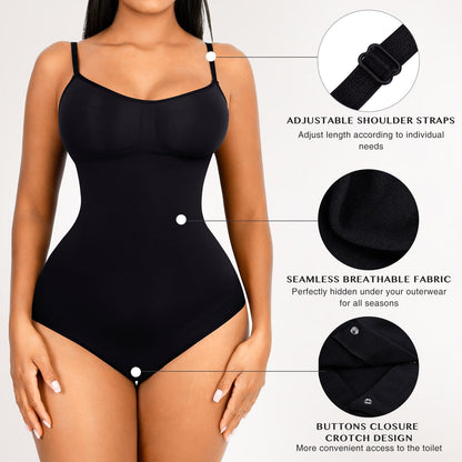 1+1 GRATUIT | SculptShaper™ - Shapewear avec Bretelles Réglables pour un Ajustement Parfait