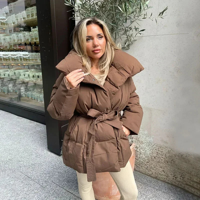 StyleQuilt™ - Manteau Élégant Alliant Chaleur et Style