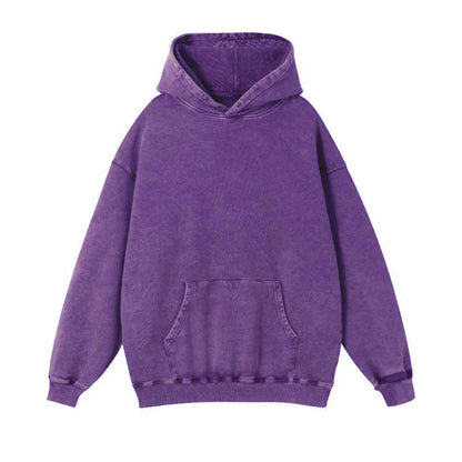 50 % de Réduction | Hoodie VitaShield™ Black Acid Wash