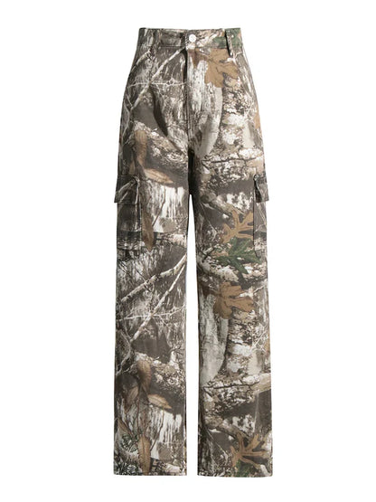 UrbanMove™ - Pantalon Denim Polyvalent à Imprimé Camouflage