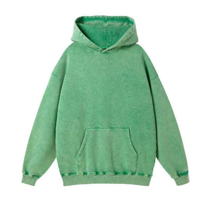 50 % de Réduction | Hoodie VitaShield™ Black Acid Wash