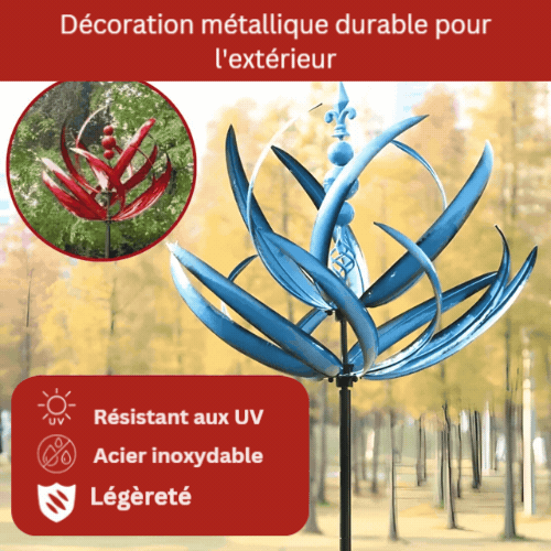 SerenitySpin™ - Vivez la beauté du moulin à vent Lotus