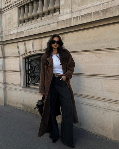 CityGlam™ Trenchcoat – Élégance Raffinée pour le Jour et la Nuit