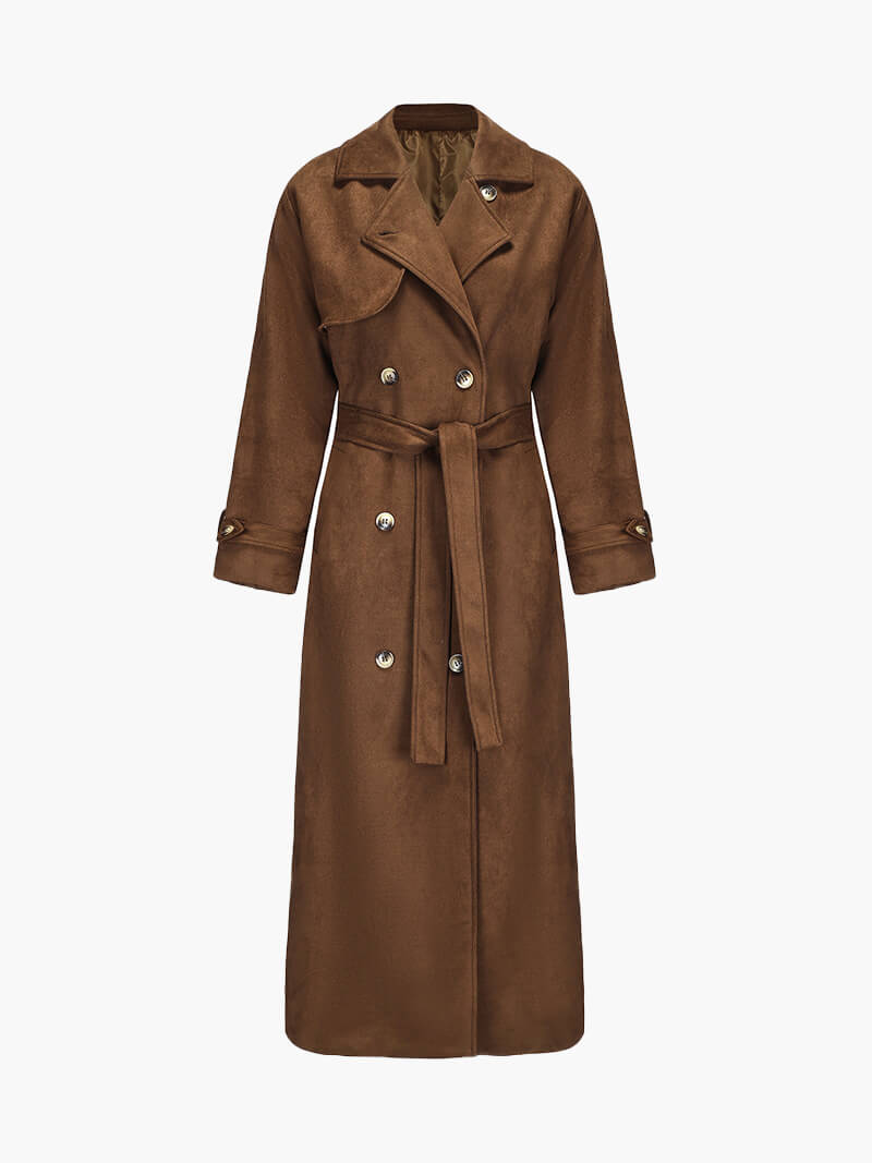 Moderna™ Trench-Coat Intemporel - L'Alliance Parfaite de Classe et Confort
