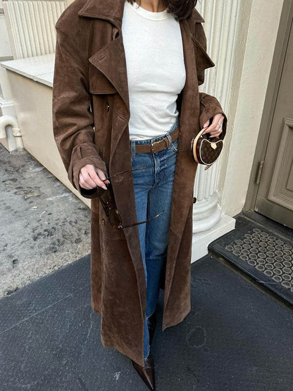 Moderna™ Trench-Coat Intemporel - L'Alliance Parfaite de Classe et Confort