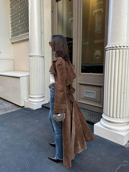 Moderna™ Trench-Coat Intemporel - L'Alliance Parfaite de Classe et Confort