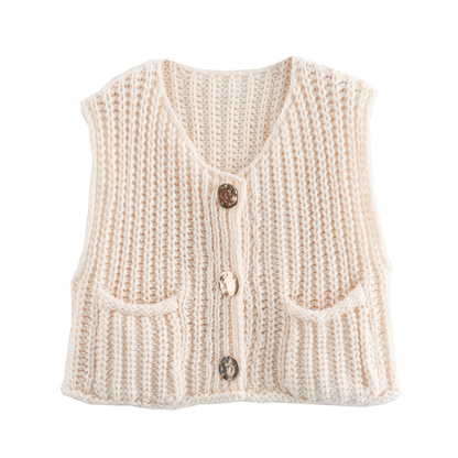 Gilet KnusKnit™ – Look Classique avec une Touche Moderne