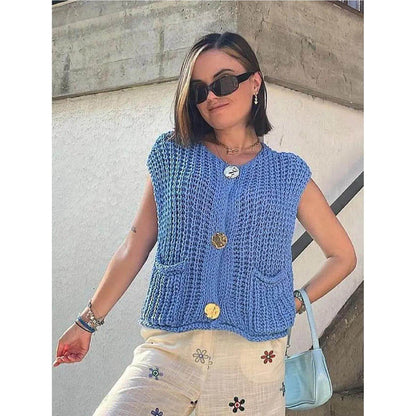 Gilet KnusKnit™ – Look Classique avec une Touche Moderne