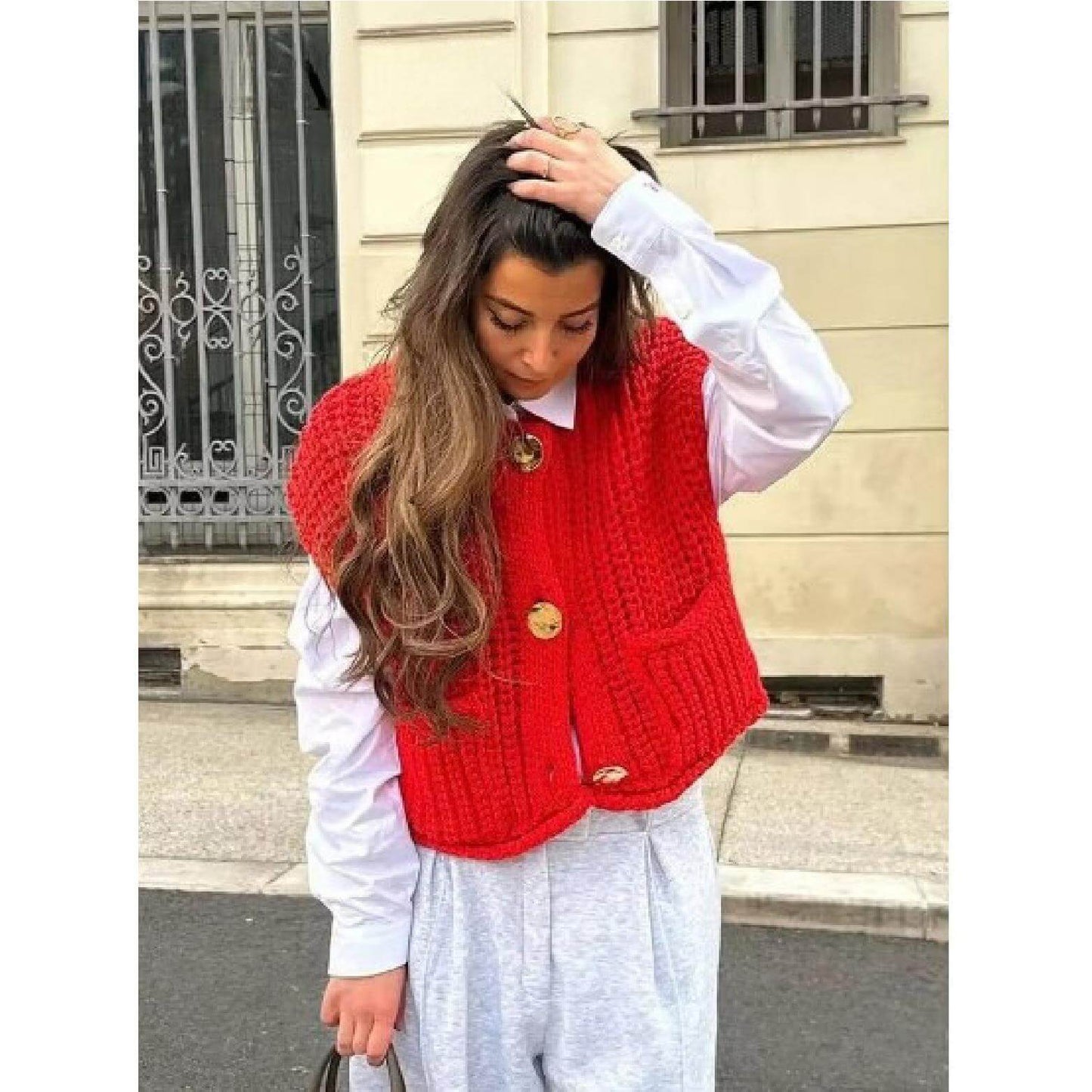 Gilet KnusKnit™ – Look Classique avec une Touche Moderne