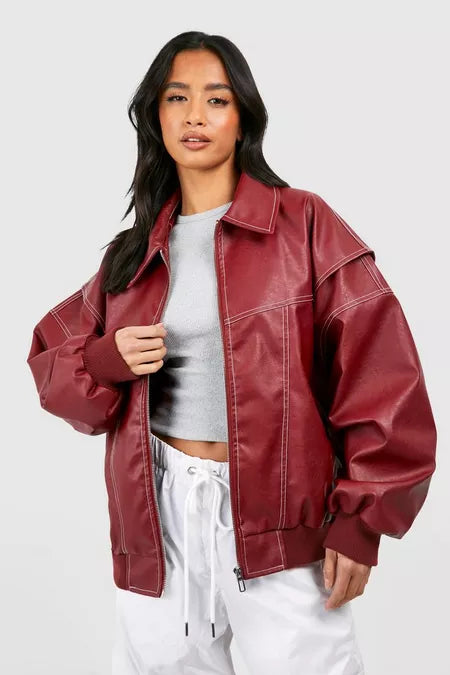MetroFit™ - Bomber Chic Décontracté à Coupe Oversize