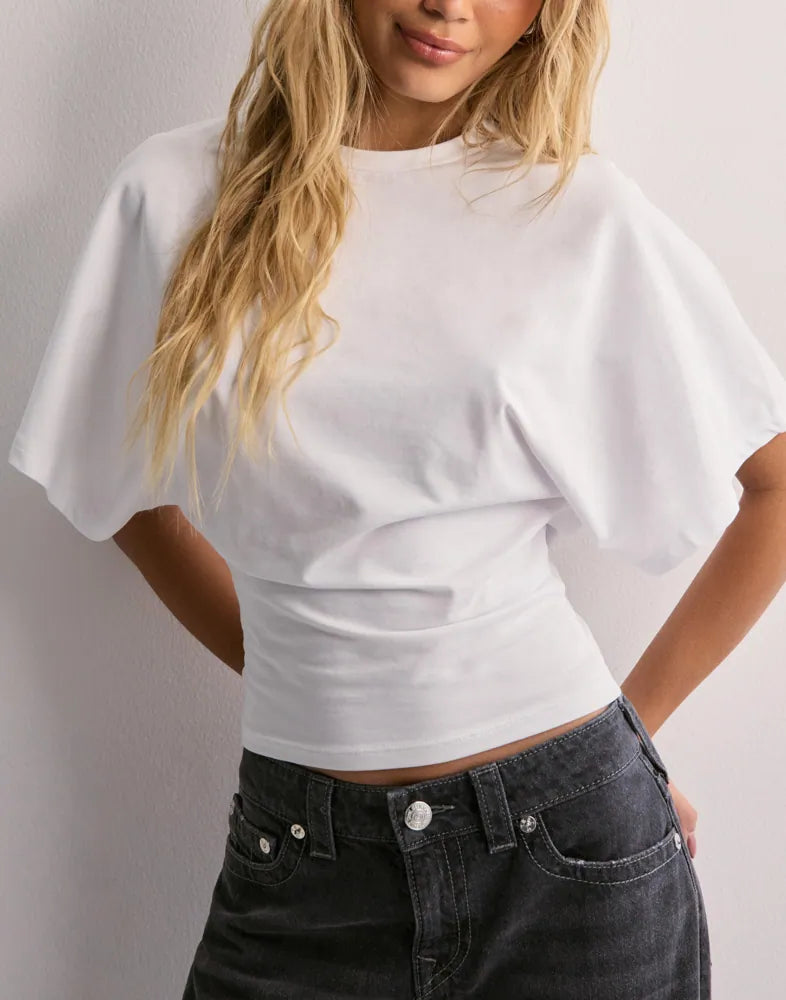 EasyChic™ - T-shirt à Manches Larges Légères et Tendance