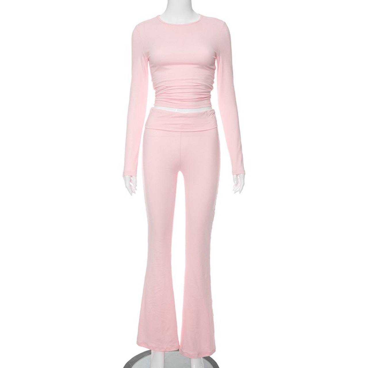 Ensemble Fashion Deux-Pièces TrendyTwee™ avec Pantalon Taille Haute