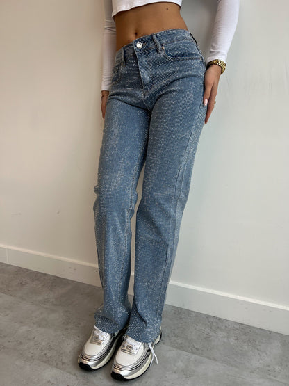 LuxeDenim™ - Jeans Étincelants